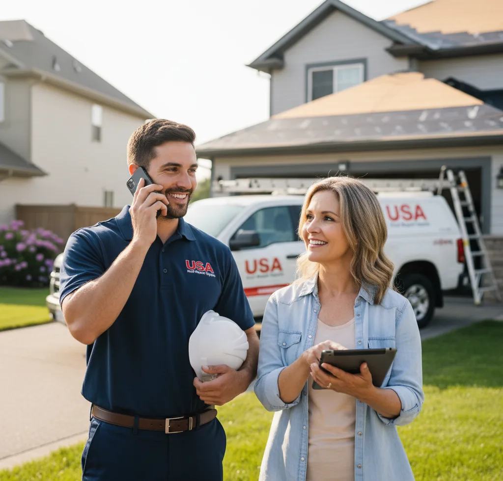 USA Roof Repair Experts customer support in Mount Olive